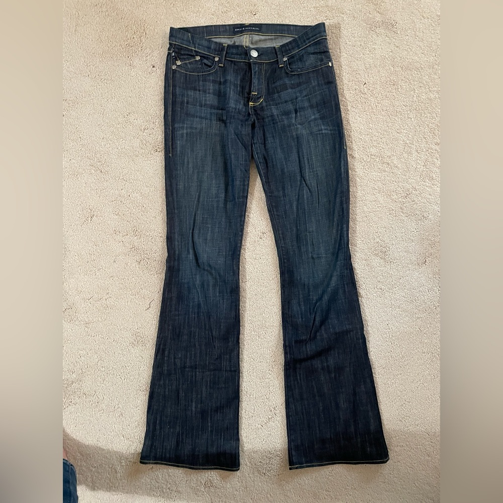 Rock and Republic Kasandra mid rise bootcut jeans, size 30.
